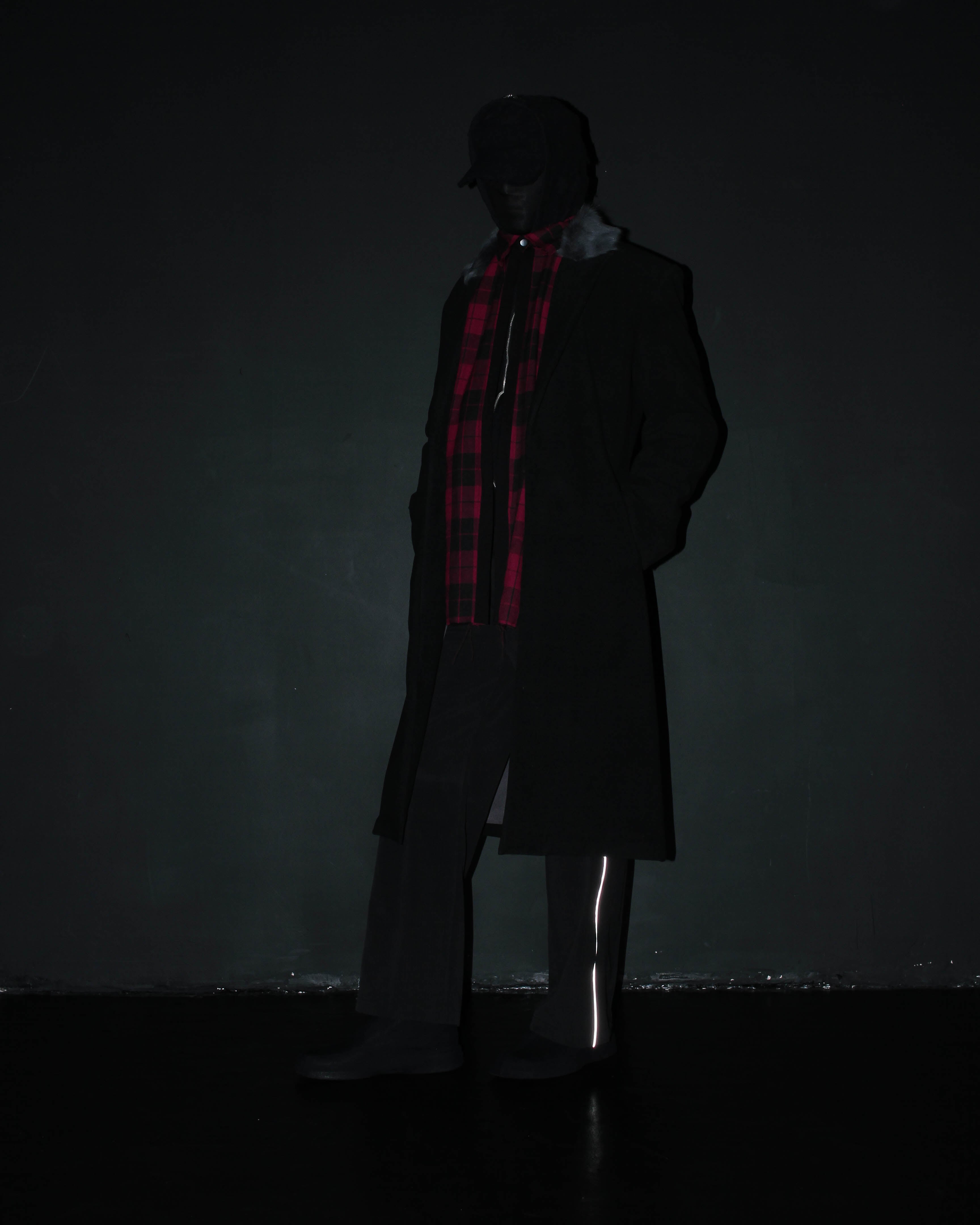 FUR COLLAR COAT