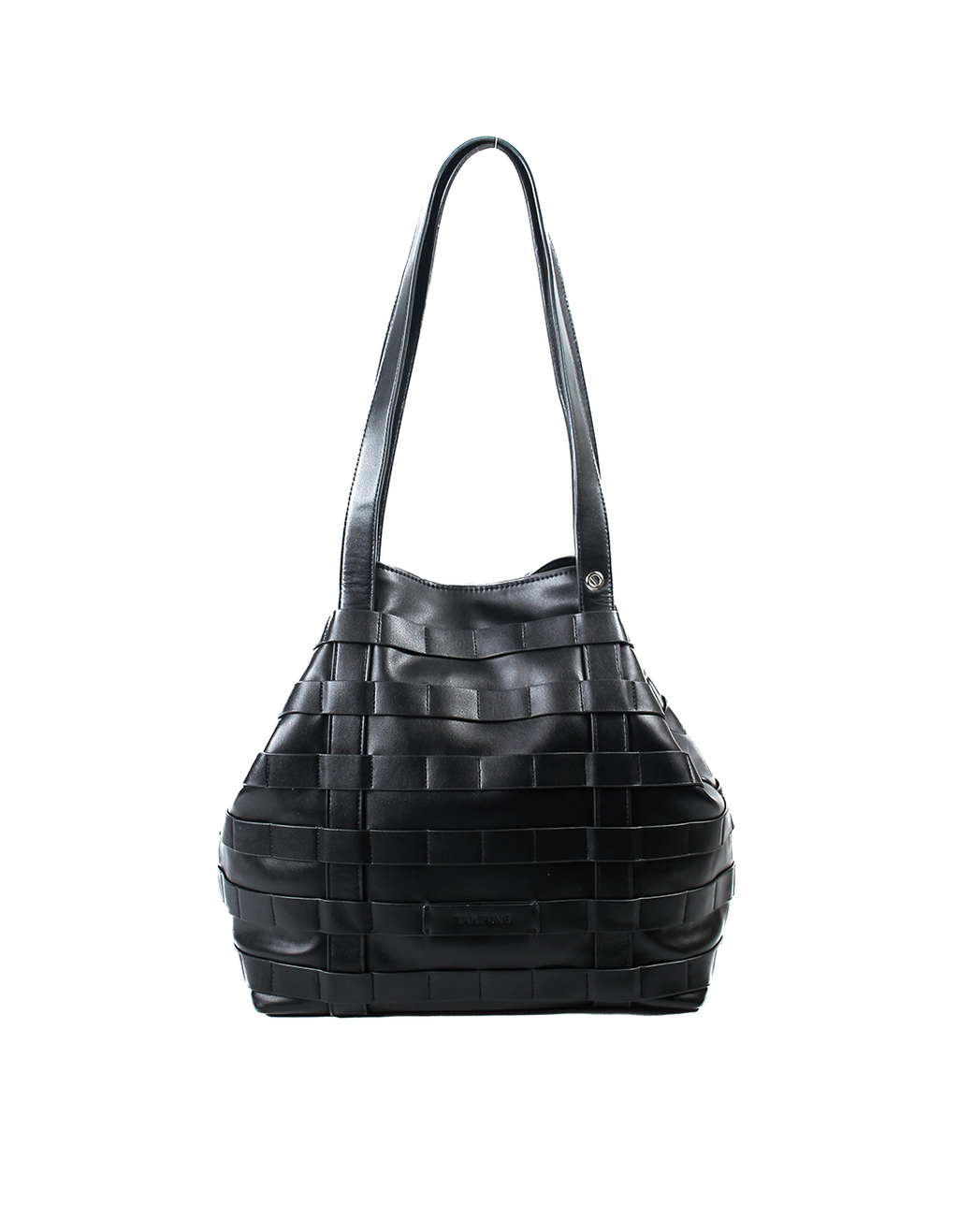LEATHER MILITARY TOTE