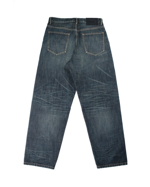 WASHED SELVEDGE DENIM JEANS