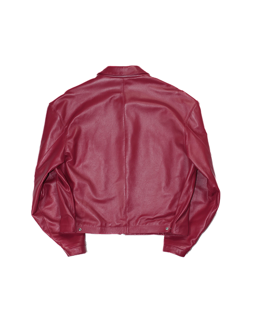 LAMB SKIN LEATHER JACKET