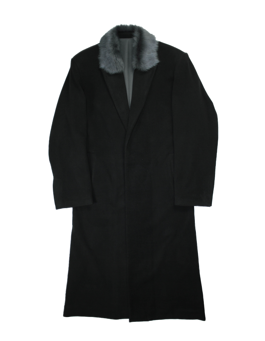 FUR COLLAR COAT