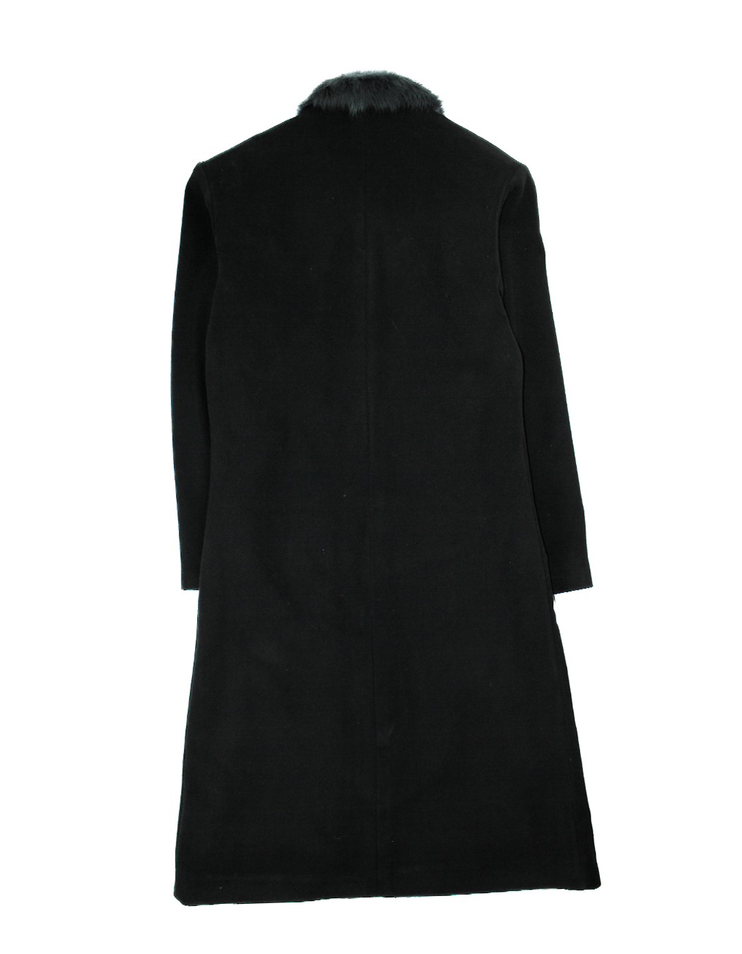 FUR COLLAR COAT